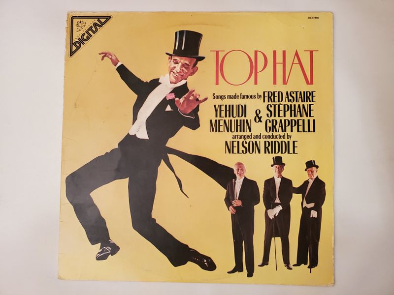 Yehudi Menuhin & Stephane Grappelli, arranged and conducted by Nelson Riddle Top Hat - Songs made famous by Fred Astaire vinyl record